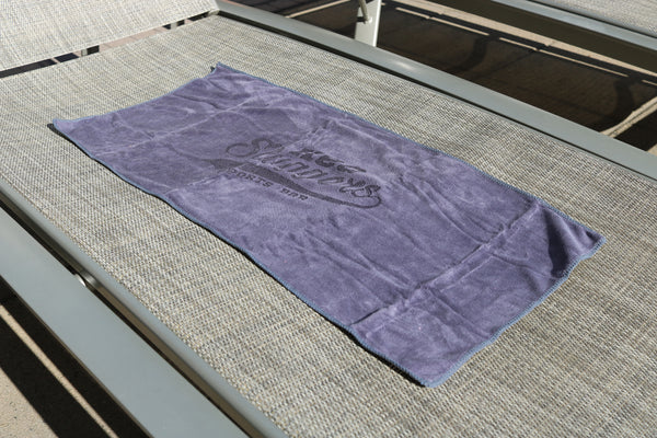 Gym Towel in a Bag with Original Keg Sluggers Logo